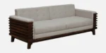 Aston Classic Solid Sheesham Wood Handcrafted 3 Seater Sofa - Image 5