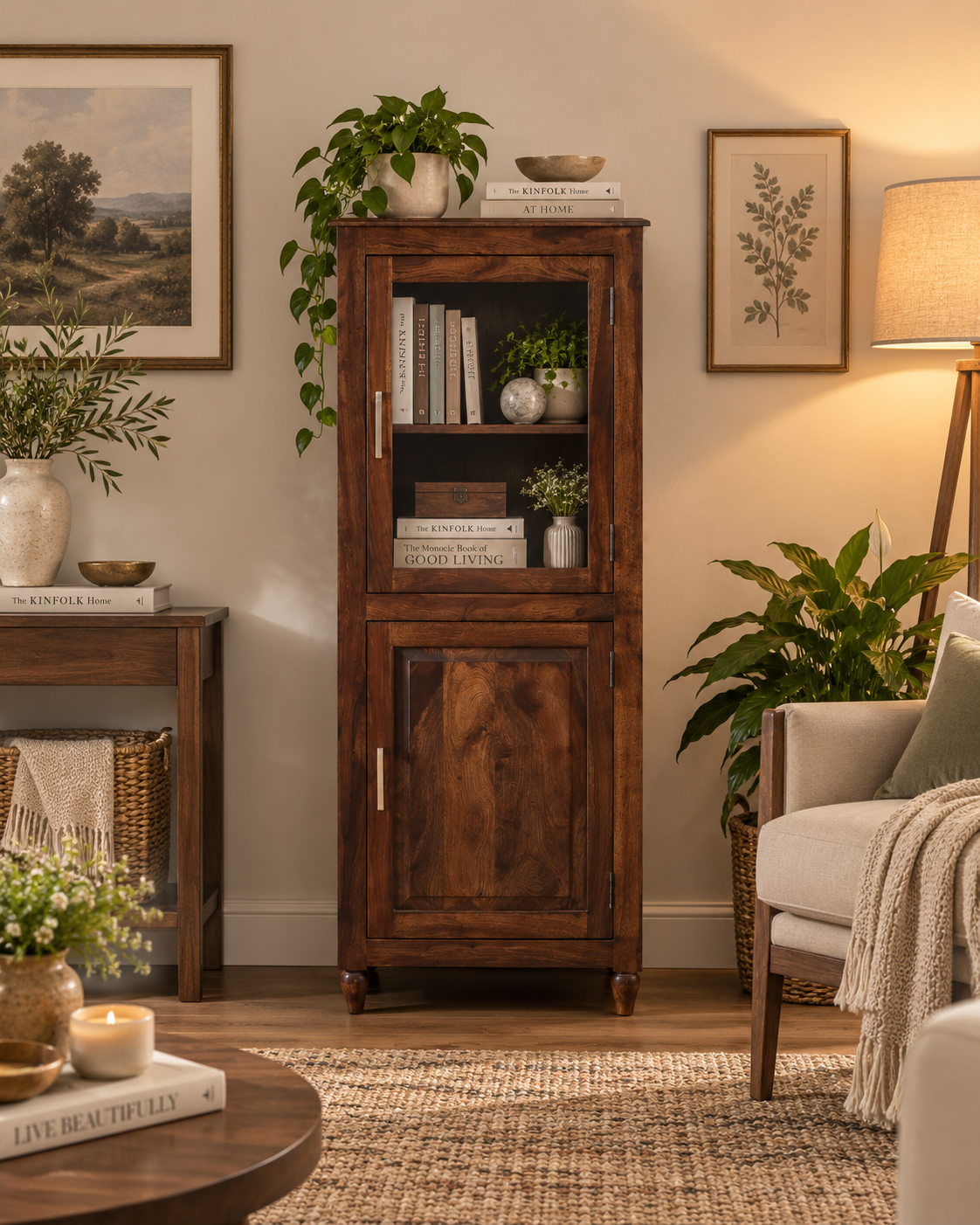 Averelle Contemporary Wooden Bookshelf with Open Display Storage sarve furniture (1) Averelle Contemporary Wooden Bookshelf with Open Display Storage - Image 1