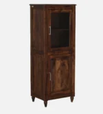 Averelle Contemporary Wooden Bookshelf with Open Display Storage - Image 3