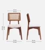 Averston Contemporary Solid Wood Comfort Chair_ (set_2) - Image 2