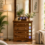 Brookfield Wide Wooden Drawer Storage Dresser