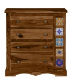 Brookfield Wide Wooden Drawer Storage Dresser - Image 3
