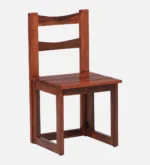 Calveriano Elegant Refined Wooden Living Room Accent Seating Chair - Image 4