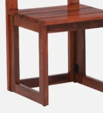 Calveriano Elegant Refined Wooden Living Room Accent Seating Chair - Image 8