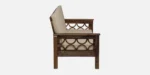 Cedar Premium Handcrafted Solid Sheesham Wood 3 Seater Sofa - Image 2