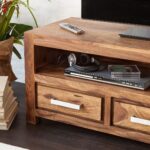 Classic Contemporary Wooden TV Unit for Modern Home Living Room - Image 2