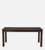 Classic Elegant Wooden 6 Seater Dining Table Set for Home - Image 3