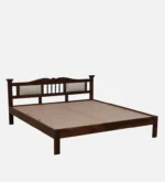 Classic Sheesham Wood Bed with Timeless Elegant Bedroom Design - Image 3