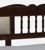 Classic Sheesham Wood Bed with Timeless Elegant Bedroom Design - Image 7