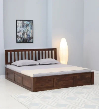 Classic Solid Wood King Size Bed with Beautiful Premium Craftsmanship sarve furniture (3) Classic Solid Wood King Size Bed with Beautiful Premium Craftsmanship - Image 1