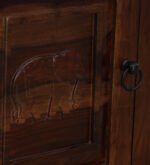 Classic Wooden Bedside Storage Cabinet Table - Image 4