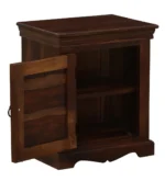 Classic Wooden Bedside Storage Cabinet Table - Image 9
