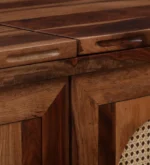 Classic Wooden Multipurpose Household Organizer Storage Cabinet - Image 7
