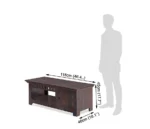 Contemporary TV Unit with Cabinets Drawers and Open Shelves - Image 3