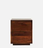 Contemporary Wooden Bedroom Bedside Storage Table - Image 7