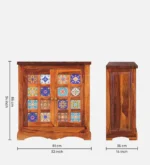 Contemporary Wooden Household Utility Storage Organizer - Image 6