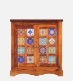 Contemporary Wooden Household Utility Storage Organizer - Image 9