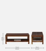 Contemporary Wooden Table for Modern Living Spaces - Image 2