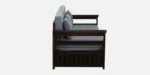 Dhruv Solid Sheesham Wood Modern Living Room Sofa Cum Bed with Convertible Design - Image 2