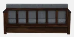 Dhruv Solid Sheesham Wood Modern Living Room Sofa Cum Bed with Convertible Design - Image 3