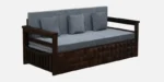 Dhruv Solid Sheesham Wood Modern Living Room Sofa Cum Bed with Convertible Design - Image 6