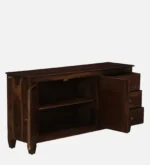 Dhruv Solid Sheesham Wood Modern Premium Storage Sideboard for Living Room - Image 3