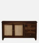Dhruv Solid Sheesham Wood Modern Premium Storage Sideboard for Living Room - Image 7