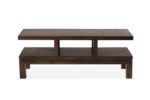 Elegant Modern TV Entertainment Unit with Storage Cabinet and Shelves - Image 6
