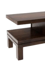 Elegant Modern TV Entertainment Unit with Storage Cabinet and Shelves - Image 8