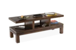 Elegant Modern TV Entertainment Unit with Storage Cabinet and Shelves - Image 10