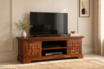 Elzavon Contemporary Living Room Console Cabinet