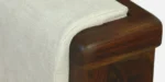 Haven Elegant Solid Sheesham Wood Designer 3 Seater Sofa - Image 3