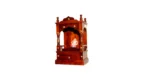 Ishwar Solid Sheesham Wood Handcrafted Wooden Home Temple for Pooja Room - Image 2