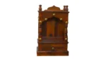 Ishwar Solid Sheesham Wood Handcrafted Wooden Home Temple for Pooja Room - Image 5