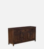 Kavya Solid Sheesham Wood Contemporary Premium Designer Sideboard Cabinet - Image 2
