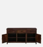 Kavya Solid Sheesham Wood Contemporary Premium Designer Sideboard Cabinet - Image 6