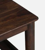Liora Solid Sheesham Wood Contemporary Wooden Coffee Table - Image 3