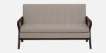 Meera Handcrafted Natural Wood 3 Seater Sofa with Traditional Carving - Image 2