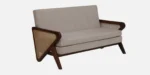 Meera Handcrafted Natural Wood 3 Seater Sofa with Traditional Carving - Image 4