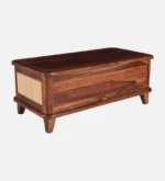 Mira Solid Sheesham Wood Contemporary Center Coffee Table for Living Room - Image 2
