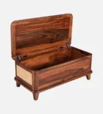 Mira Solid Sheesham Wood Contemporary Center Coffee Table for Living Room - Image 7