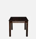 Modern Classic Wooden 6 Seater Dining Table Set for Family - Image 5