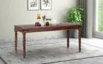 Modern Elegant Wooden 6 Seater Dining Set for Home Dining - Image 3
