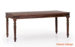 Modern Elegant Wooden 6 Seater Dining Set for Home Dining - Image 7
