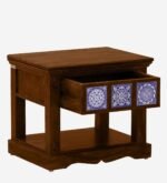 Modern Elegant Wooden Bedside Nightstand Cabinet - Image 3