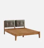 Modern Elegant Wooden Single Bed for Home - Image 2