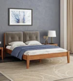 Modern Elegant Wooden Single Bed for Home