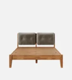 Modern Elegant Wooden Single Bed for Home - Image 3