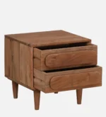 Modern Wooden Bedside Storage Nightstand Side Cabinet - Image 5
