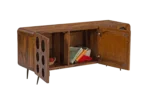 Modern Wooden Entertainment Unit with TV Storage for Home - Image 8